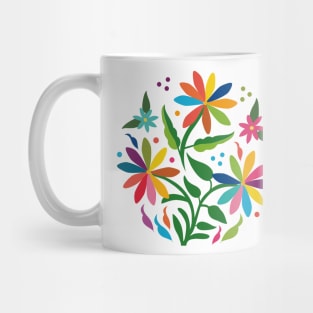 Spring Colorful Flowers by Akbaly T-Shirt Mug